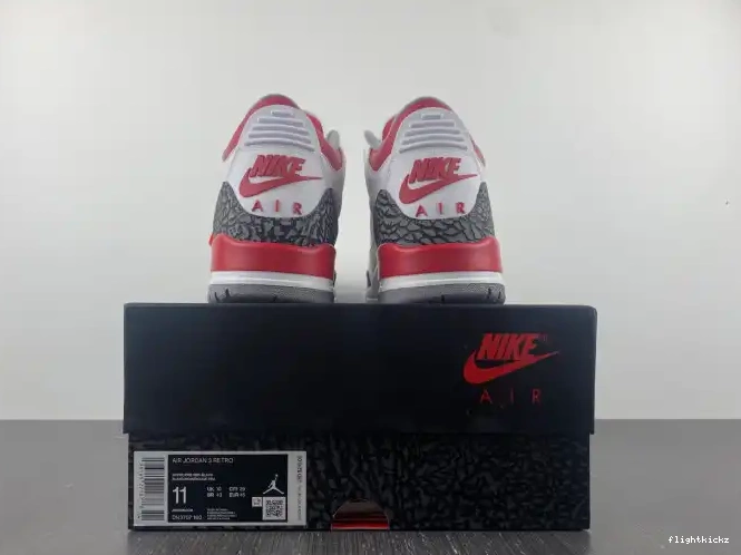 OG Air 3 DN3707-160 Fire Jordan Red 0504